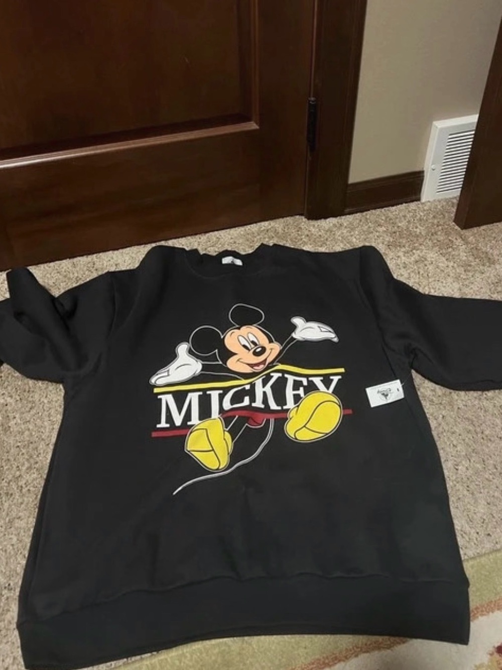 Mickey Mouse Black Sweatshirt